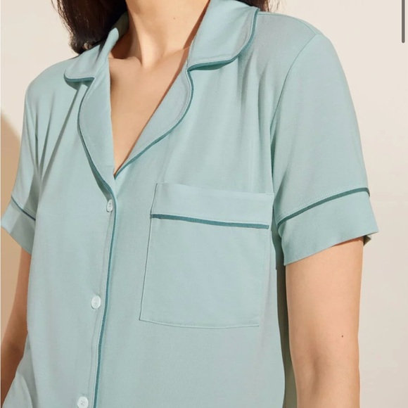 NWT! Eberjey Gisele Tencel Modal Relaxed Short Pajamas - Picture 3 of 7